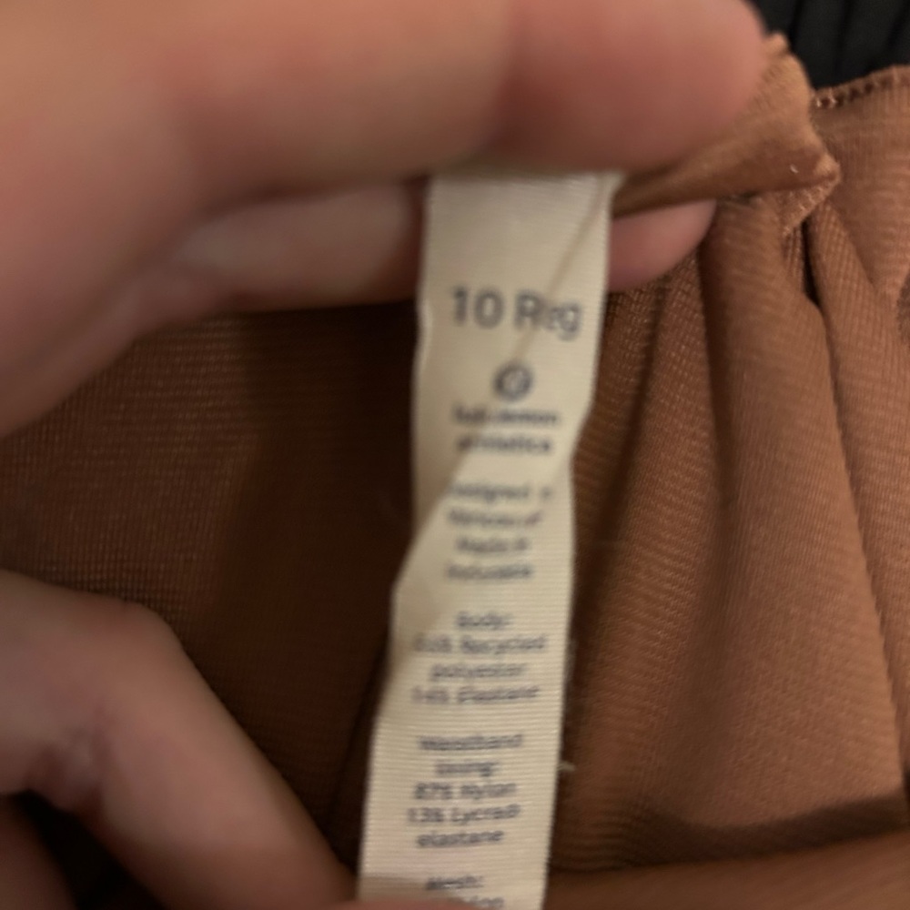 lululemon athletica Brown Athletic Shorts